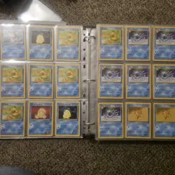 Vintage Pokemon Binder Collection Lot. Team Roc Jungle Base 1@2 🔥 500+ Cards - Image 2