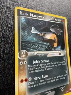 Dark Marowak 7/109 Holo Rare Team Rocket Returns Pokemon Card - Image 3