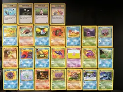Vintage Fossil Pokemon Cards Bundle x 25 Good Condition 1999 WOTC - Image 2