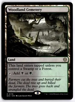 Woodland Cemetery NM ECC Commander: Lorwyn Eclipsed MTG - Image 1