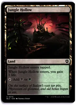 Jungle Hollow NM BLC Commander: Bloomburrow MTG - Image 1
