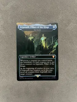 Argonath, Pillars of the Kings - The Ozolith #351 - NM Foil - LTC - MTG English - Image 1