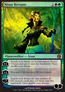 MRM FR/VF Nissa Revane MTG Magic DPP - Image 1