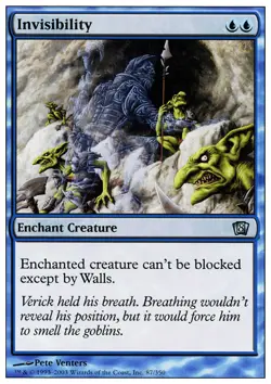 MTG INVISIBILITY - INVISIBILITA - 8TH - MAGIC - Image 1