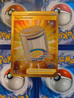 Pokemon GO - Egg Incubator - 087/078 Gold Secret Rare - Image 1