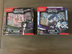 Pokemon Rival Battle Deck Marnie's Morpeko And Steven’s Beldum Lot Of 2 - Image 1