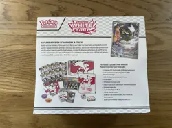 Pokemon White Flare Pokemon Center ETB Elite Trainer Box SEALED NEW - Image 2