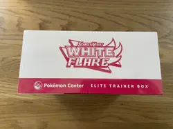 Pokemon White Flare Pokemon Center ETB Elite Trainer Box SEALED NEW - Image 3