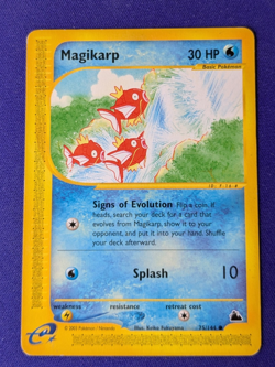 Magikarp (75/144) Common - LP - Pokemon Skyridge - Vintage 2003 - Image 1