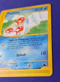 Magikarp (75/144) Common - LP - Pokemon Skyridge - Vintage 2003 - Image 4