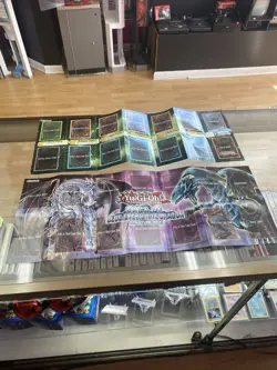 X2 1996 Konami Yugioh Mats Blue Eyes White Dragon Structure Deck - Image 3