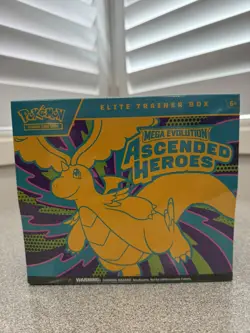 Pokemon Mega Evolution Ascended Heroes Factory Sealed ETB Elite Trainer Box x 2 - Image 4