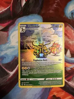 Pokemon Electivire GG08/GG70 Crown Zenith Galarian Gallery Ultra Rare Holo NM - Image 1
