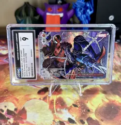 2024 Weiss Schwarz Marvel Vol 2 Spider-Man Hobgoblin’s Last Stand Foil 079S SR - Image 1