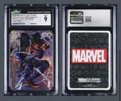 2024 Weiss Schwarz Marvel Vol 2 Spider-Man Hobgoblin’s Last Stand Foil 079S SR - Image 2