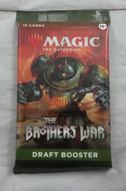 Magic The Gathering Brothers Wars 15-Card Draft Booster Pack ENG - Image 1