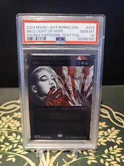 Niko, Light of Hope - TEXTURED FOIL SHOWCASE - Duskmourn - PSA 10 Low Pop - Image 1