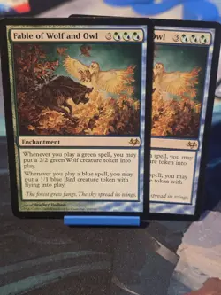 Fable of Wolf and Owl (X2) Eventide Regular - Image 1