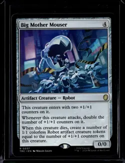 Big Mother Mouser - 37 - TMC - NM - MTG Magic the Gathering - Image 1