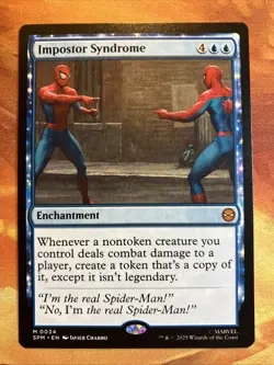 MTG Impostor Syndrome Marvel's Spider-Man Mythic Near-Mint!! - Image 1