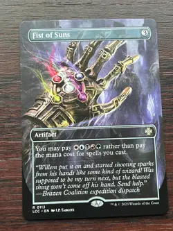1x SHOWCASE FIST OF SUNS - Commander - MTG - Magic the Gathering - Image 1