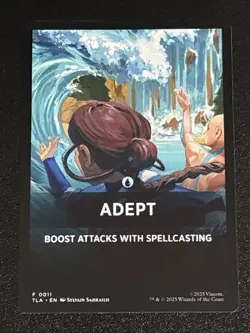 MTG Avatar: The Last Airbender Adept Theme Card 0011 NM - Image 1