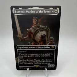 Wizards Boromir Warden of the Tower - Lord of the Rings Rare White Creature 0407 - Image 1