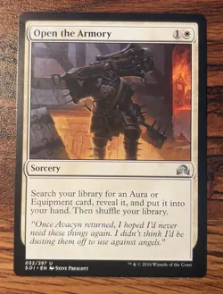 1X MTG Open the Armory SOI Shadows over Innistrad NM/M X1 - Image 1