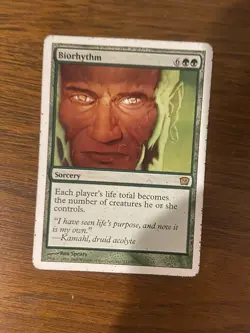 Magic The Gathering 9th Edition Biorhythm DMG - Image 1