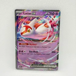🔥Latias ex 076/191 Pokemon SV08: Surging Sparks Double Rare NM - Image 1