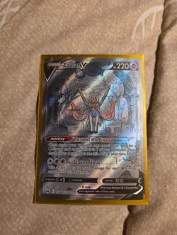 Pokemon TCG Zacian v Crown Zenith: Galarian Gallery GG48 Holo Ultra Rare - Image 1