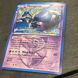 Pokemon Card Metagross BW75 Black Star Promo Stamped Holo Plasma Freeze. NM+ - Image 1