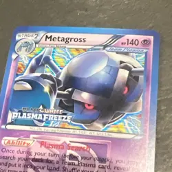 Pokemon Card Metagross BW75 Black Star Promo Stamped Holo Plasma Freeze. NM+ - Image 3