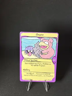 Slowno (Slowbro) #80 - First Edition First Print PokeDoodly Fan Art - Pokemon - Image 1