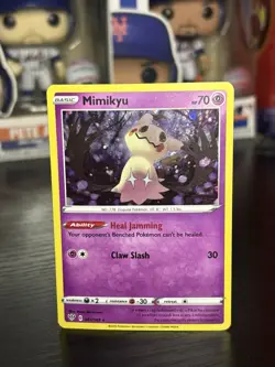 Mimikyu #81/189 - Darkness Ablaze - Cosmos Holo Rare Pokemon Card - Image 1