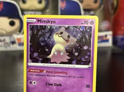 Mimikyu #81/189 - Darkness Ablaze - Cosmos Holo Rare Pokemon Card - Image 2
