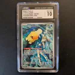 Pokemon Misty's Psyduck 193/182 Sv10: Destined Rivals Illustration Rare Holo - Image 1