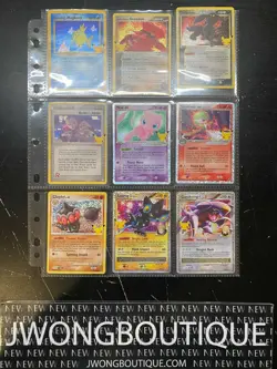 2021 Pokemon Celebrations Single Raw Holo Near Mint Mew Mewtwo Charizard Pikachu - Image 4