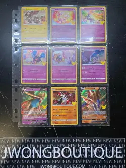 2021 Pokemon Celebrations Single Raw Holo Near Mint Mew Mewtwo Charizard Pikachu - Image 5