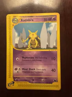 MP Kadabra 69/144 Skyridge Regular Common 2003 Nintendo Pokemon Card - Image 1