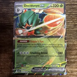 Decidueye ex 12/88 ME03: Perfect Order Pokemon TCG Double Rare NM - Image 1