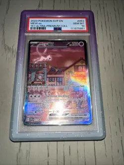2023 Pokemon Scarlet & Violet 151 Mew Ex 053 Black Star Promo PSA 10 - Image 1