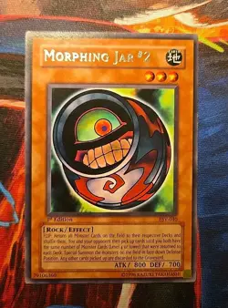 Yu-Gi-Oh! Morphing Jar #2 PSV-040 Pharaoh's Servant 1st Edition Vinatge Card - Image 1