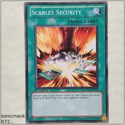 Scarlet Security - EXVC-EN045 - Common 1st Edition Yugioh - Image 1