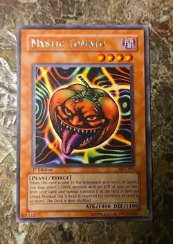 Yu-Gi-Oh! Mystic Tomato MRL-094 Magic Ruler 1st Edition - Image 1