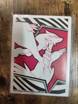 Pokemon TCG White Flare ETB Card Sleeves 65 Ct Factory Sealed Reshiram - Image 1