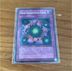 Deck Devastation Virus FET-EN058 Yu-Gi-Oh! TCG Trap Card - Image 1