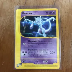 Pokemon Mewtwo Expedition Base Set Non-Holo Rare Card 56/165 WOTC HP - Image 2