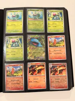 Pokemon Card Binder w/Almost Completed 151 Set ⚡ - Image 1