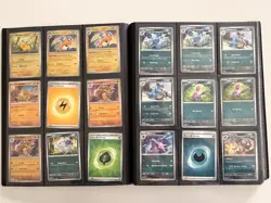 Pokemon Card Binder w/Almost Completed 151 Set ⚡ - Image 4